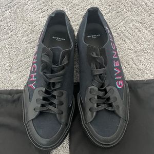 SALE!!!-Givenchy sneakers-Tennis Canvas Black